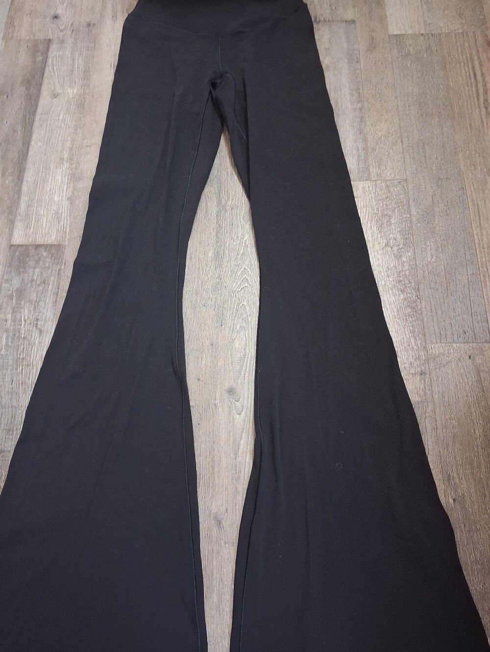 Aerie Offline Flare Leggings Women's Size Small Long Black Stretch Yoga Active